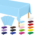 3 Pack Thanksgiving Tablecloths, 108" x 54" Disposable Turkey Table Cloth