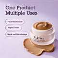 BLITHE Pressed Serum Tundra Chaga With Peptide & Collagen | Korean Moisturizer | Anti Aging Cream & Skin Tightening Cream for Face | Formula for an Instant Face Lift, 1.69 fl oz