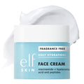 e.l.f., Skin Holy Hydration! Face Cream with Hyaluronic Acid, Fragrance Free, Niacinamide and Peptides, Nourishing Moisturizer