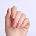 Kiss Impress No Glue Mani Press On Nails, Color, 'Your Magic', Pink, Short Size, Squoval Shape, Includes 30 nails, 1 mini file, 1 prep pad, Instruction Sheet, manicure stick