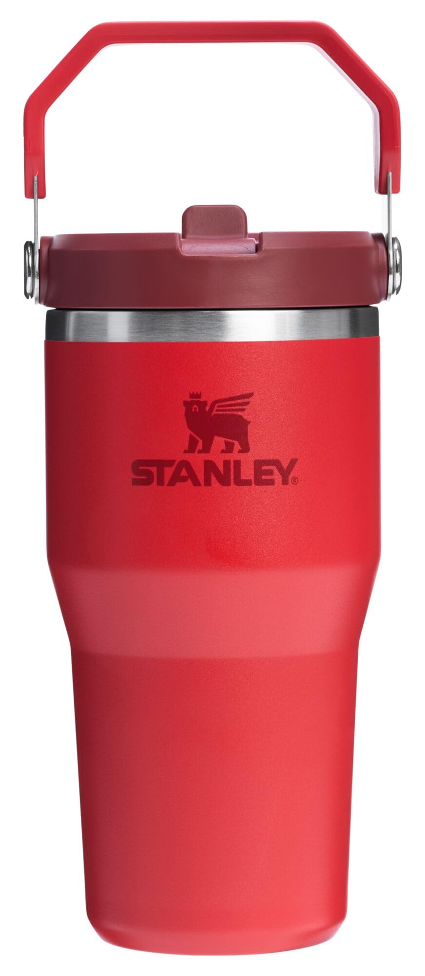 Stanley IceFlow 2.0 Flip Straw Tumbler with Handle 30 oz | Twist On Lid and Flip Up Straw | Leak Resistant Water Bottle | Insulated Stainless Steel | BPA-Free | Dried Pine