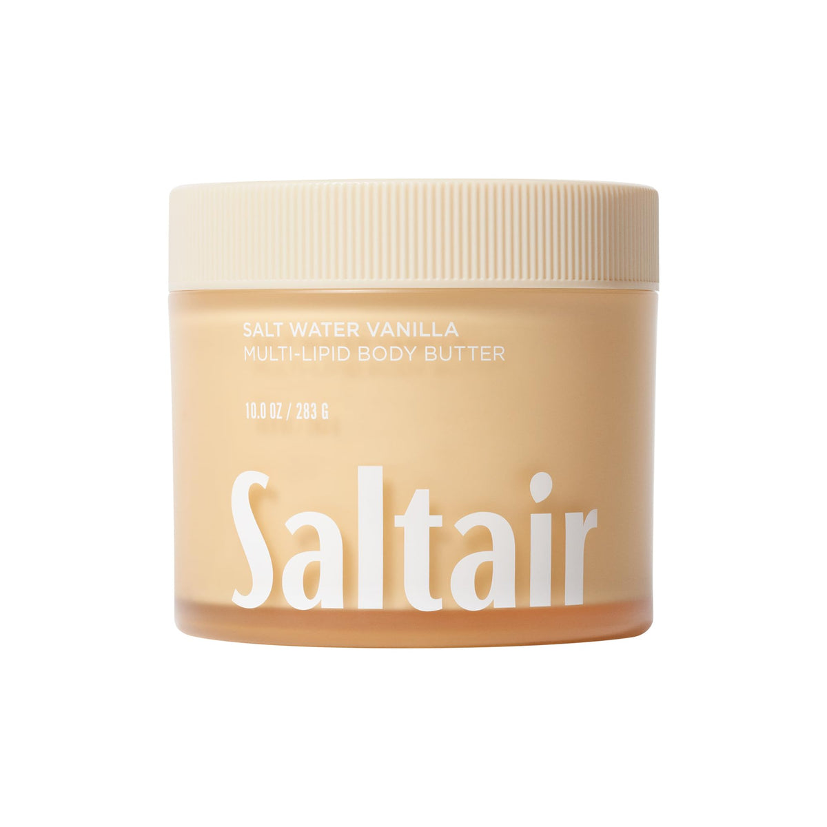 Saltair Multi-Lipid Body Butter - Rich, Nourishing Hydrating Body Cream with Ceramide Complex, Coconut Oil, Shea Butter, and Sea Buckthorn. Moisturizing Dry Skin Care. 10oz Jar - Santal Bloom