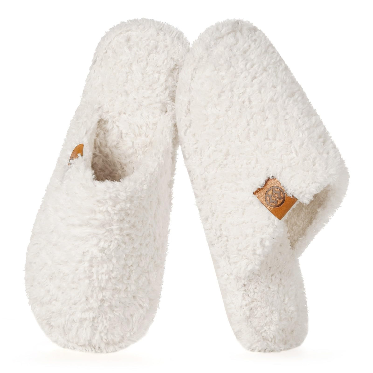 Men's Cozy Slippers Warm Fuzzy Slip On House Slippers | Memory Foam,Anti-slip,Lightweight