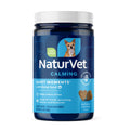 NaturVet Quiet Moments Calming Dog Supplement, Dog Soft Chews with Melatonin to Help Reduce Stress from Storms, the Vet, Fireworks, and Travel, Bacon and Chicken Flavored Pet Supplement, 70 Count Jar