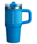 STANLEY Quencher ProTour Flip Straw Tumbler with Leakproof Lid 40 oz | Built-In Straw and Handle | Cup Holder Compatible for Travel | Insulated Stainless Steel Cup | BPA-Free | Black