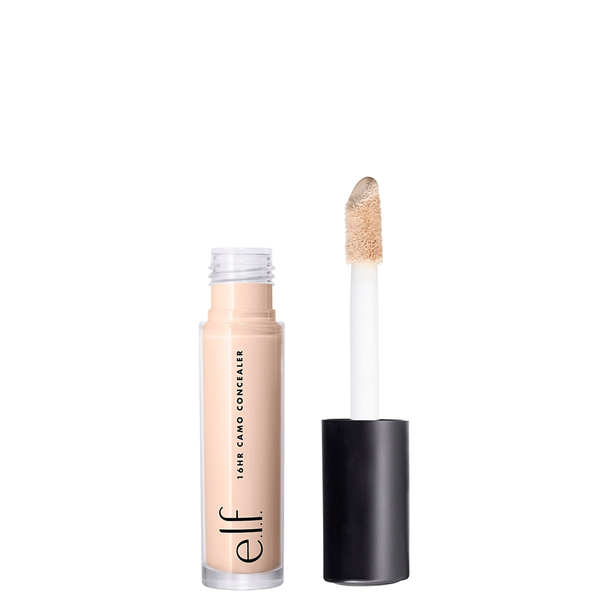e.l.f. 16HR Camo Concealer, Full Coverage, Matte Finish Under-Eye & Blemish Corrector, Hydrating Formula, 16-Hour Crease-Resistant Wear, Deep Chestnut