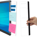 Office Desk Accessories 2pcs Computer Monitor Memo Board Office Supplies