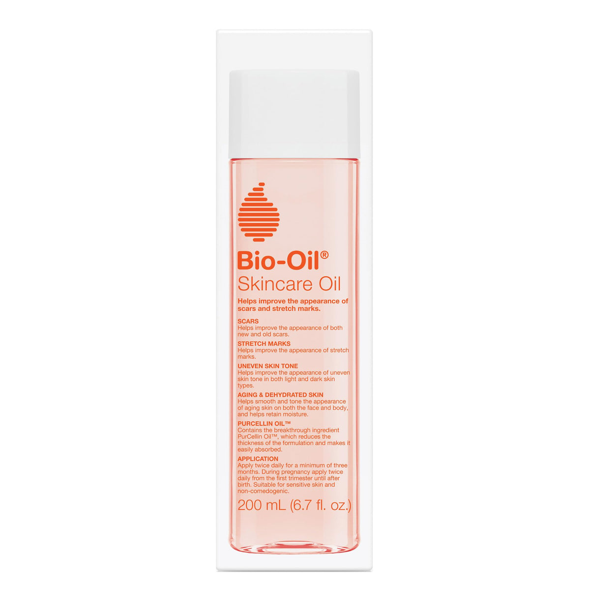 Bio-Oil Skincare Body Oil Serum, Scars & Stretch Marks, 4.2 fl oz | Dermatologist Recommended, Vitamin E & A, Dry & Sensitive Skin, Non-Comedogenic, Face and Body, Scar Treatment