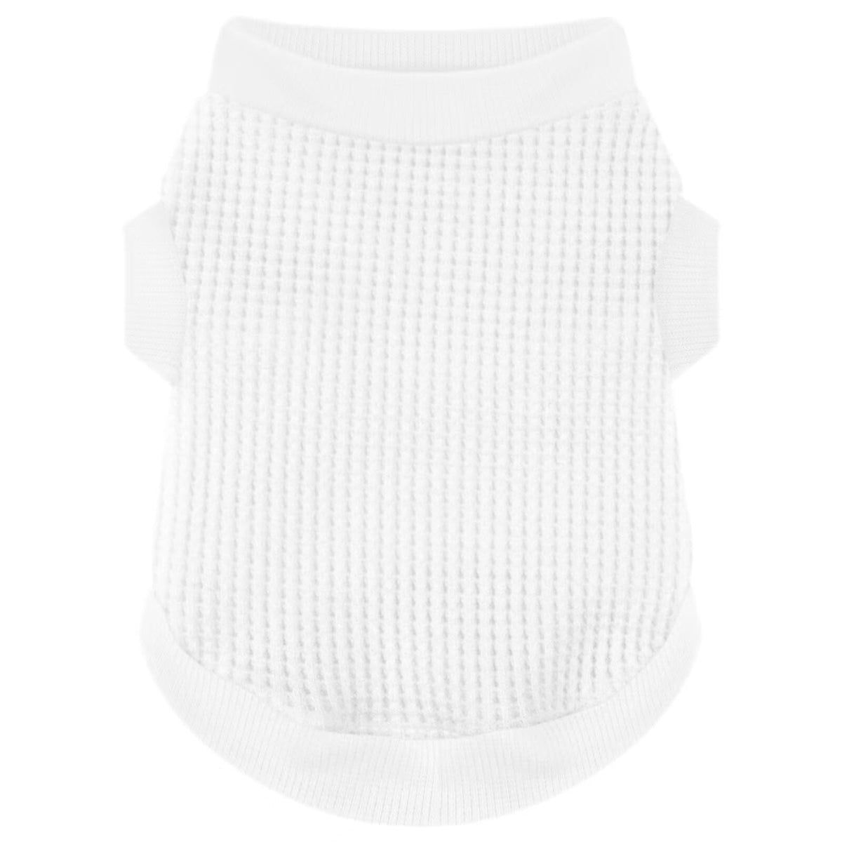 Cozy Lightweight Dog Sweaters Shirt for Small Puppies: Stretchable Beige Tank Top Attire, Perfect for Chihuahuas and Yorkies - Enhancing Comfort and Playfulness on Chilly Days - Medium