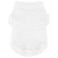 Cozy Lightweight Dog Sweaters Shirt for Small Puppies: Stretchable Beige Tank Top Attire, Perfect for Chihuahuas and Yorkies - Enhancing Comfort and Playfulness on Chilly Days - Medium
