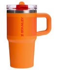STANLEY Quencher ProTour Flip Straw Tumbler with Leakproof Lid 40 oz | Built-In Straw and Handle | Cup Holder Compatible for Travel | Insulated Stainless Steel Cup | BPA-Free | Black