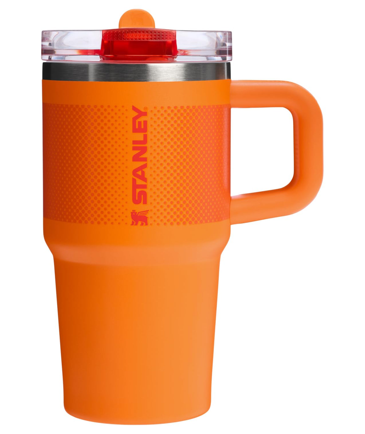 STANLEY Quencher ProTour Flip Straw Tumbler with Leakproof Lid 40 oz | Built-In Straw and Handle | Cup Holder Compatible for Travel | Insulated Stainless Steel Cup | BPA-Free | Black