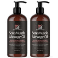 Firming Body Massage Oil with Collagen for Cellulite – 8 Fl Oz by M3