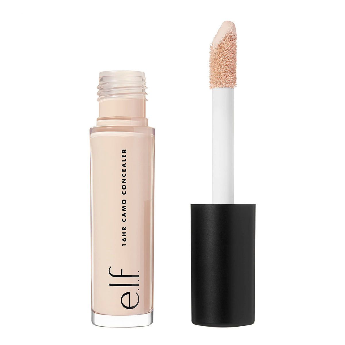 e.l.f. 16HR Camo Concealer, Full Coverage, Matte Finish Under-Eye & Blemish Corrector, Hydrating Formula, 16-Hour Crease-Resistant Wear, Deep Chestnut