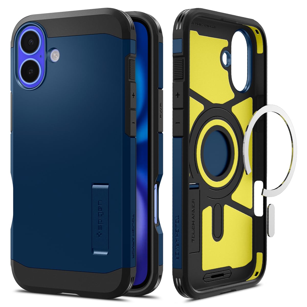 Spigen Tough Armor T MagFit for iPhone 17 Pro / 18 Pro Case, Black