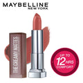 MAYBELLINE Color Sensational Matte Lipstick Bundle with Touch Of Spice and Nude Nuance, 1 Count Each