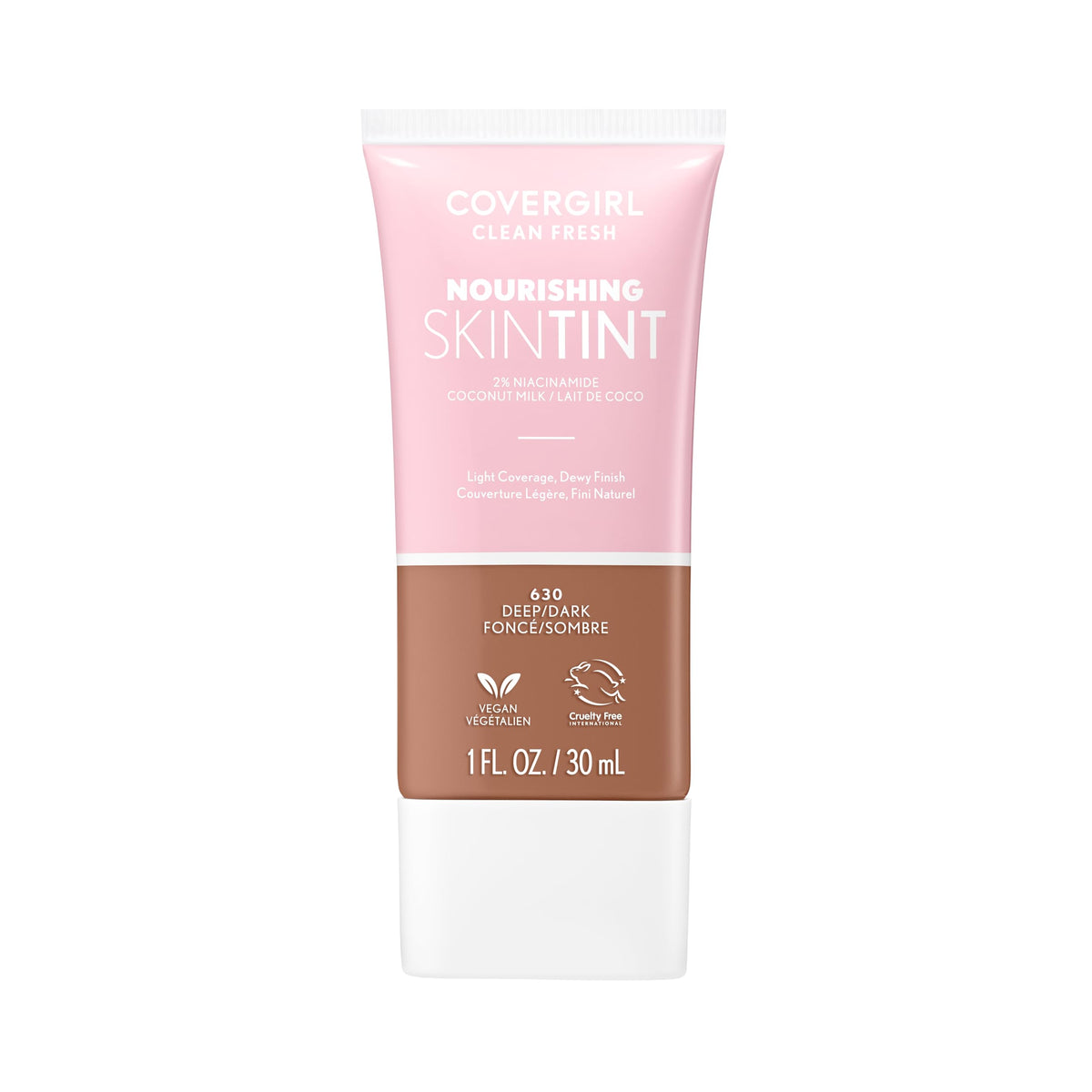 COVERGIRL Clean Fresh Skin Milk Foundation, Fair, 1 Fl Oz (Pack of 1) (packaging may vary)