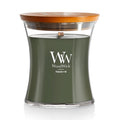 WoodWick Fireside Holiday Candle Gifts for Women and Men, 9.7 oz Medium Hourglass Candle with Crackling Wick
