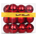 White 4.0" Large Christmas Balls - Christmas Tree Decoration Ornaments Shatterproof Hanging Balls for Birthday Halloween Holiday Wedding Decorations Set of 4pcs