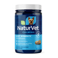 NaturVet Quiet Moments Calming Dog Supplement, Dog Soft Chews with Melatonin to Help Reduce Stress from Storms, the Vet, Fireworks, and Travel, Bacon and Chicken Flavored Pet Supplement, 180 Count Jar
