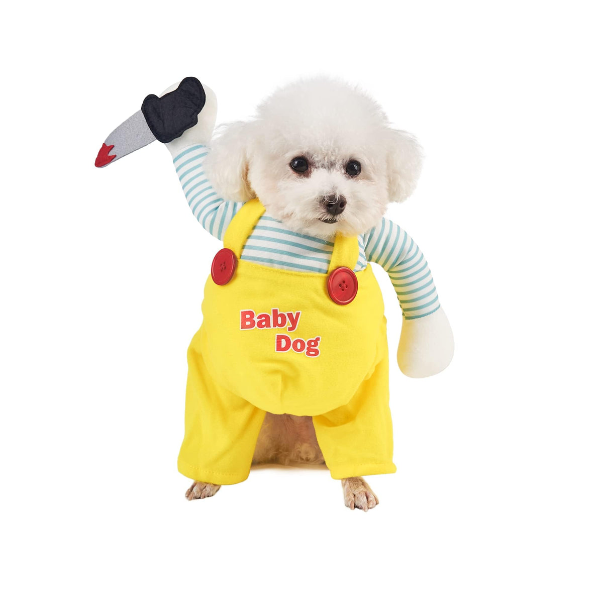 NACOCO Halloween Dog Doctor Costume - Pet Dentist Clothes Cat Funny Uniform Green Outfit Apparel Adjustable for Small Medium and Large Dogs(Green Dentist, S)