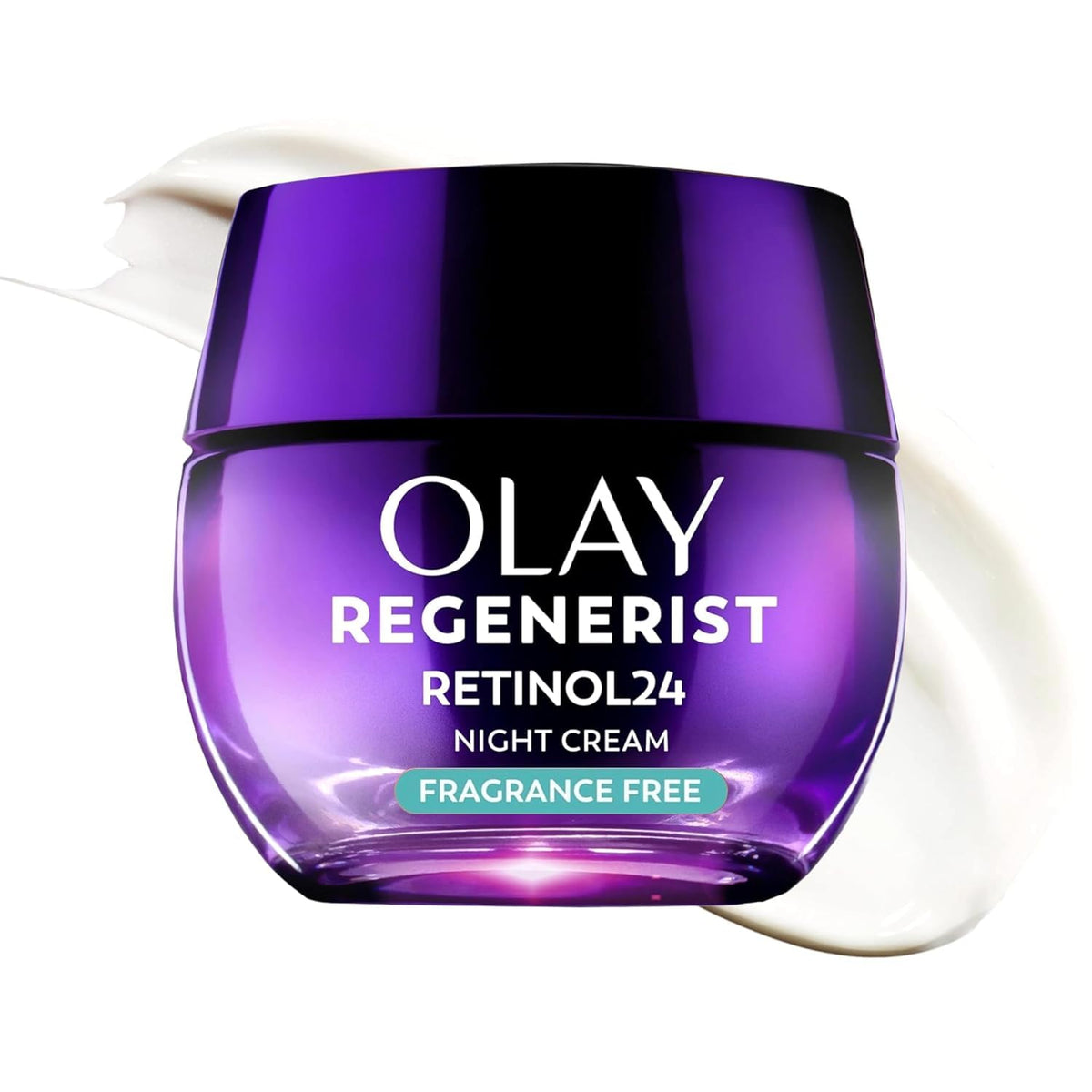 Olay Regenerist Radiance Retinol Face Moisturizer: Smooth & Renew Cream for Women - Fragrance-Free, Anti-Aging, Anti-Wrinkle, Tightening & Brightening - 2 Oz