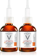 Vichy LiftActiv Vitamin C Serum For Face, Brightening Serum With Pure Vitamin C + Hyaluronic Acid + Vitamin E, Reduces Fine Lines, Smooths Skin Texture, Improves Radiance, Anti Aging