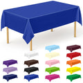 3 Pack Thanksgiving Tablecloths, 108" x 54" Disposable Turkey Table Cloth