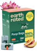 Earth Rated Dog Poop Bags Value Pack, Leak-Proof and Extra-Thick Pet Waste Bag for Big and Small Dogs, Refill Rolls, Unscented, 600 Count