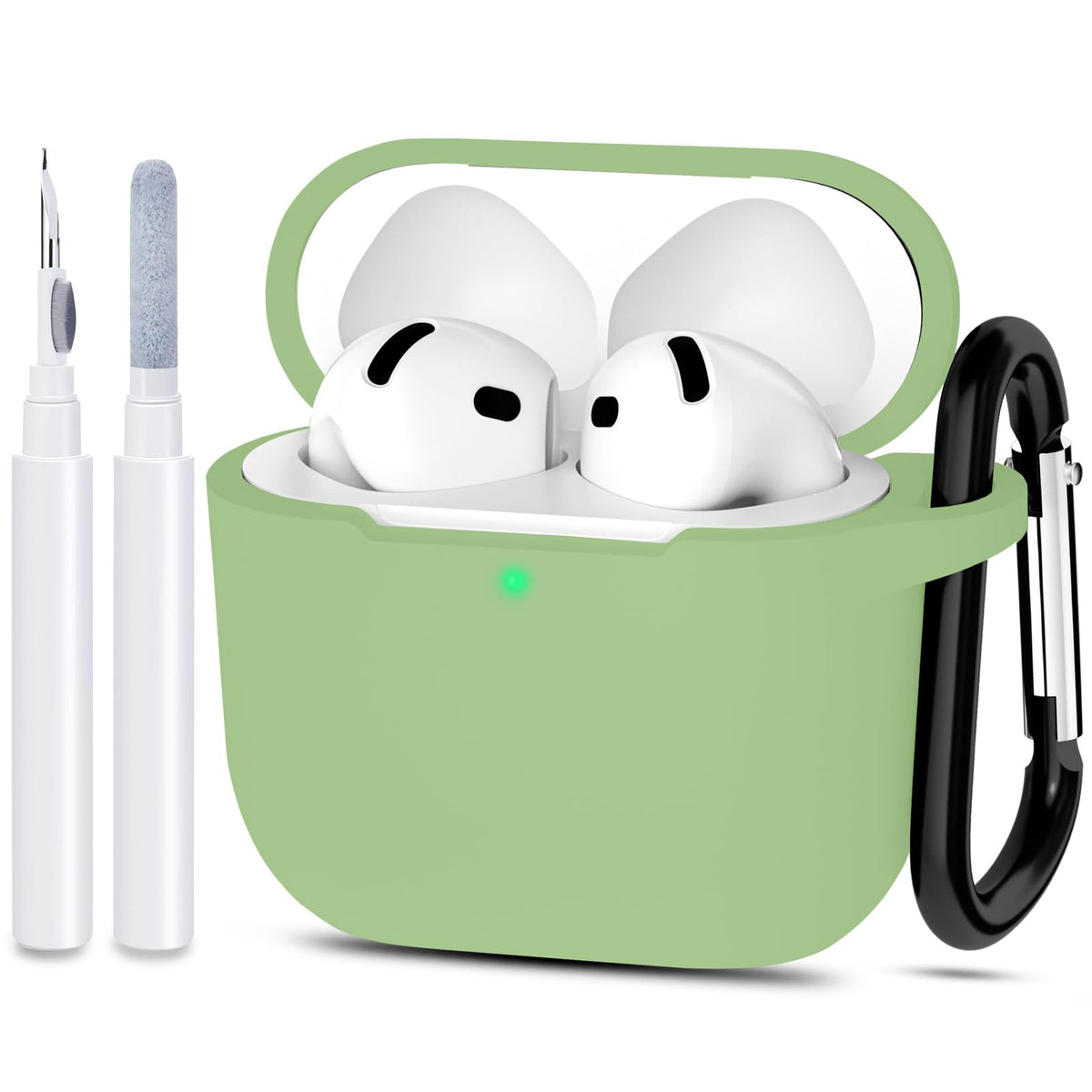 for AirPods 4/5 Case Cover with Cleaner kit, Midnight Blue