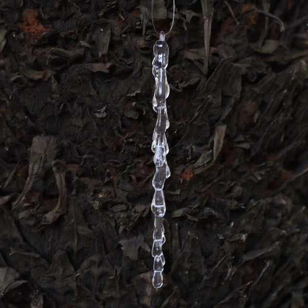 25 pcs icicles Ornament Set - ToBeIT Christmas Decoration Acrylic Clear icicles Set (25pcs Icicle Ornament)