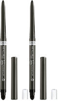 L'Oreal Paris Infallible Grip Mechanical Gel Eyeliner Pencil, Smudge-Resistant, Waterproof Eye Makeup with Up to 36HR Wear, Intense Black, 0.01 Oz