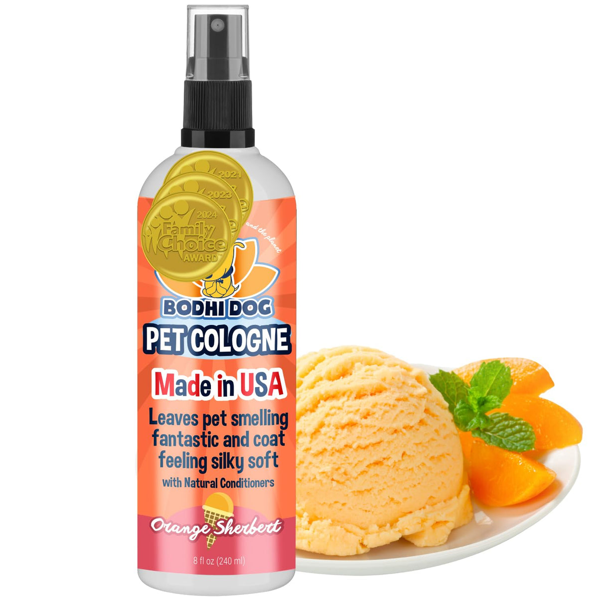 Bodhi Dog Premium Dog Cologne - Deodorizing Dog Perfume & Conditioner for Dogs & Cats - Natural Long Lasting Spray - Keeps Pets Fresh All Day - Gentle, Safe Formula, Made in USA -Pumpkin Spice 4 Fl Oz