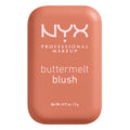 NYX PROFESSIONAL MAKEUP Buttermelt Powder Blush, Fade and Transfer-Resistant Blush, Up to 12HR Make Up Wear, Vegan Formula - Butta Together