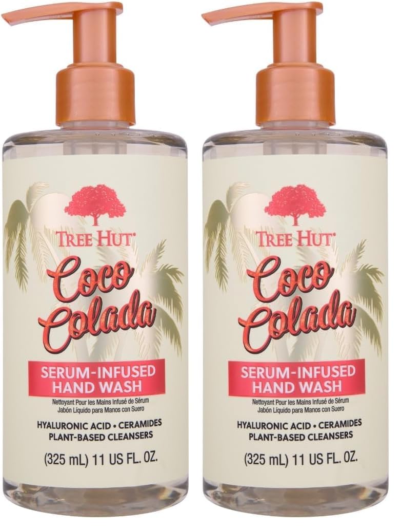 Tree Hut Serum Infused Hand Wash, Tangerine, 11 Fl Oz | Nourish & Hydrate Hands with Strengthening Skin Care, Long Lasting Scent, Cleanse & Lock in Moisture