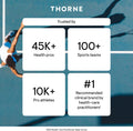 THORNE Creatine - Micronized Creatine Monohydrate Powder - Support for Muscles & Cognitive Function* - for Women & Men - Unflavored - NSF Certified for Sport - 5 g per Serving - 90 Servings