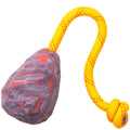 Ruffwear, Huck-a-Cone Dog Toy – Durable Tug, Throw & Fetch Toy with Knotted Rope Handle, Interactive Play for Dogs, Glacial Blue