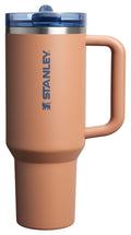 STANLEY Quencher ProTour Flip Straw Tumbler with Leakproof Lid 40 oz | Built-In Straw and Handle | Cup Holder Compatible for Travel | Insulated Stainless Steel Cup | BPA-Free | Black