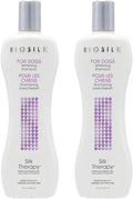 BioSilk Silk Therapy Whitening Dog Shampoo, Brightening Pet Shampoo with Silk Protein for White and Light Colored Coats, Enhances Shine and Softness, pH Balanced Dog Wash, 12 Fl Oz