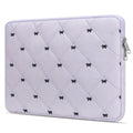 14 Inch Lightweight Bow Puffy Laptop Sleeve Case Laptop Bag for Girl