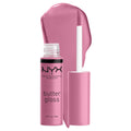 NYX PROFESSIONAL MAKEUP Butter Gloss, Non-Sticky Lip Gloss - Sugar Glass (Clear), Pack Of 3