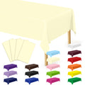 3 Pack Thanksgiving Tablecloths, 108" x 54" Disposable Turkey Table Cloth
