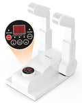 FORLIM Shoe & Boot Dryer for Work Boots, Forced Air, 2-Hour Timer, Black