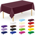 3 Pack Thanksgiving Tablecloths, 108" x 54" Disposable Turkey Table Cloth