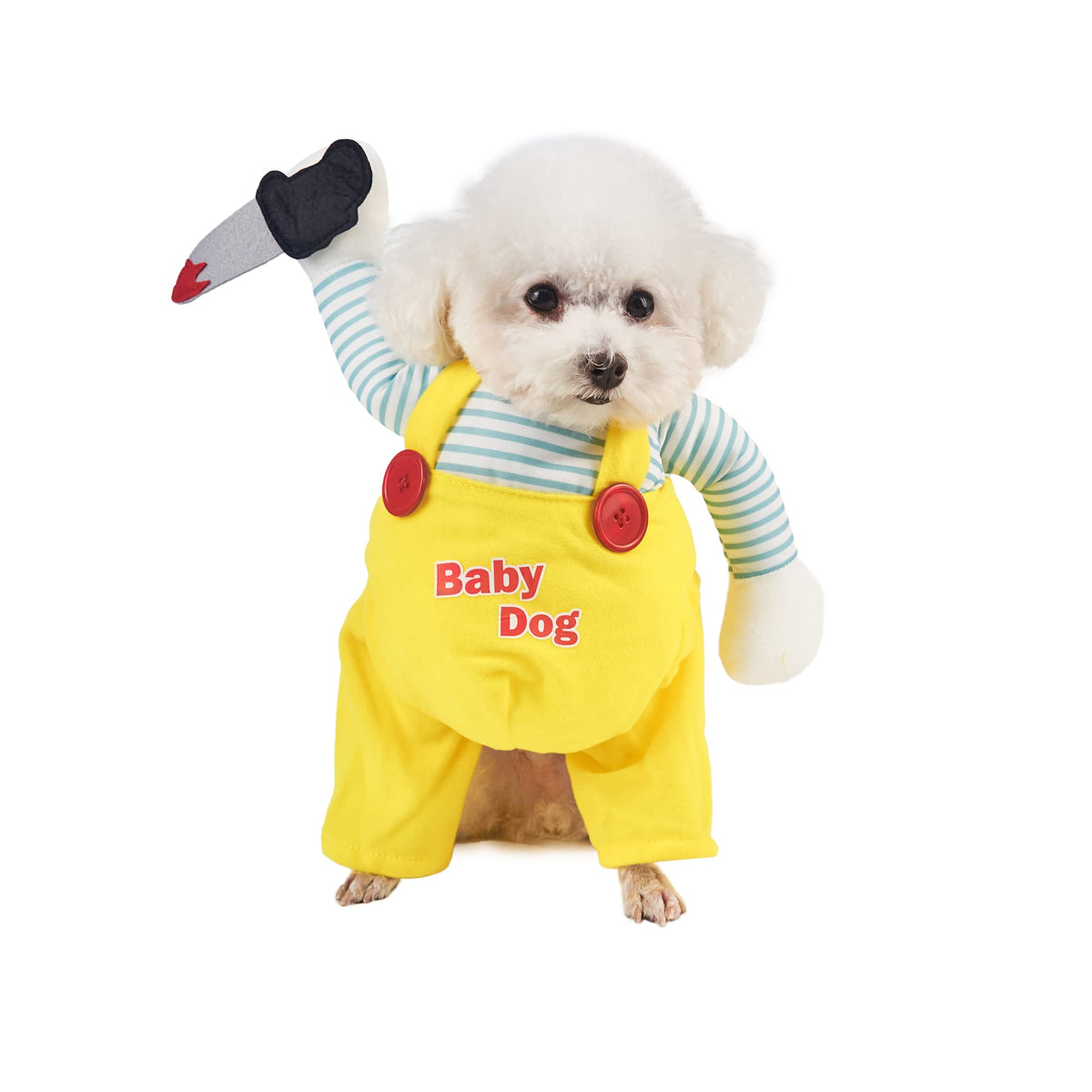 NACOCO Halloween Dog Doctor Costume - Pet Dentist Clothes Cat Funny Uniform Green Outfit Apparel Adjustable for Small Medium and Large Dogs(Green Dentist, S)