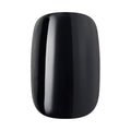 Kiss Core, Press On Nails, Nail glue included, 'Photogenic', Black, Short Size, Squoval Shape, Includes 32 Nails, 2g Glue, 1 Manicure Stick, 1 Mini File