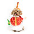 NACOCO Halloween Dog Doctor Costume - Pet Dentist Clothes Cat Funny Uniform Green Outfit Apparel Adjustable for Small Medium and Large Dogs(Green Dentist, S)