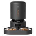 PETLIBRO Automatic Cat Feeder with Camera for Two Cats, 1080P HD Video with Night Vision, 5G WiFi Pet Feeder with 2-Way Audio for Cat & Dog, Low Food & Motion & Sound Alerts, Dual Tray, Black 5L