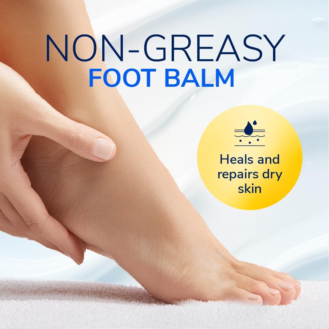 Dr. Scholl's Severe Cracked Heel Repair Restoring Balm 2.5oz, with 25% Urea for Dry, Cracked Feet, Heals and Moisturizes for Healthy Feet, Epsom Salt Soothes, Safe for Diabetics, 3-pack