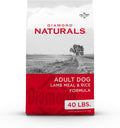 Diamond Naturals Adult Dry Dog Food Lamb Meal and Rice Formula Made with Quality Lamb Protein, Probiotics and Essential Nutrients to Support Balanced and Overall Health 40Lb